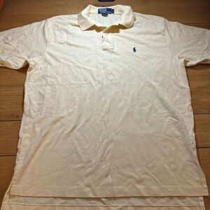 Polo Men’s yellow polo shirt large